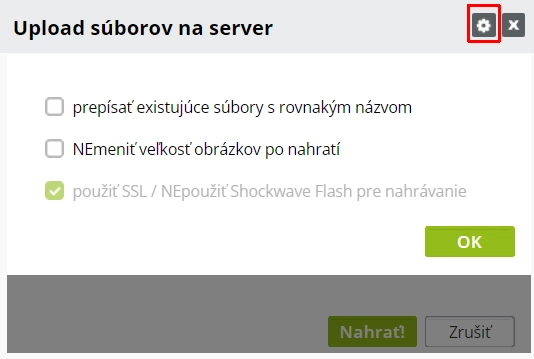 Náhrávanie nezmenšených obrázkov do e-shopu