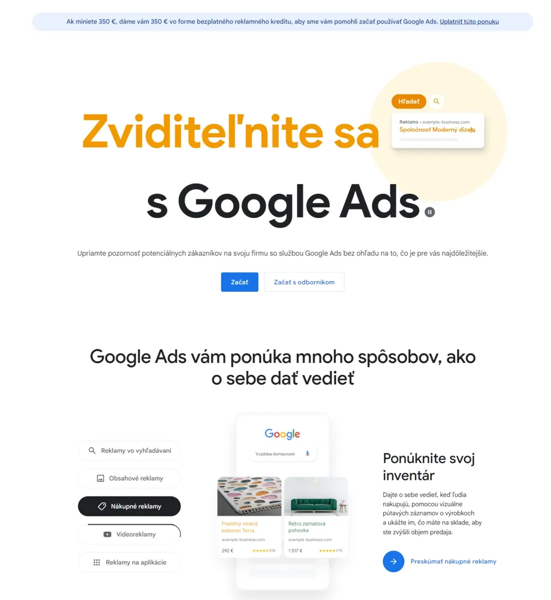 Google Ads SK